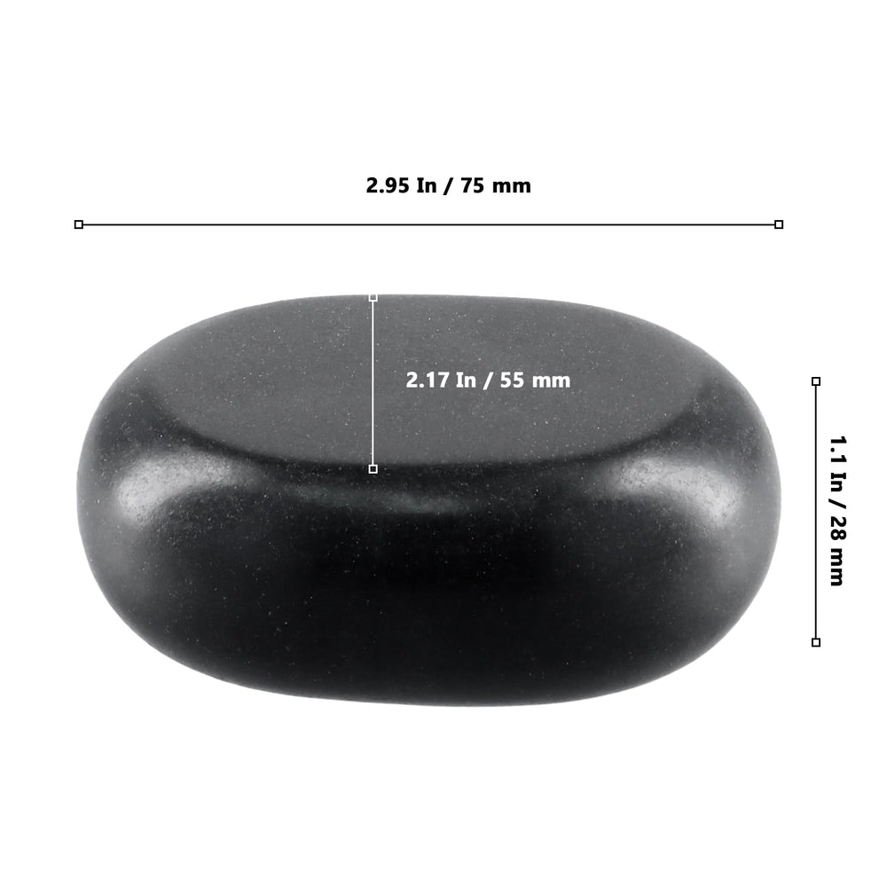 MUKLEI basalt hot stones set designed for spa-grade relaxation and efficient heat retention