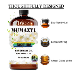 MUMAZYL jasmine oil flow-control stopper for precise pouring