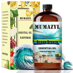 MUMAZYL Ocean Breeze oil bottle for diffusers and crafts.