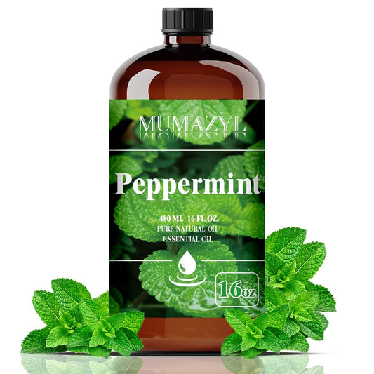 MUMAZYL peppermint oil bottle for diffusers and DIY projects