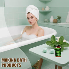 MUMAZYL peppermint oil for bath bombs and crafts