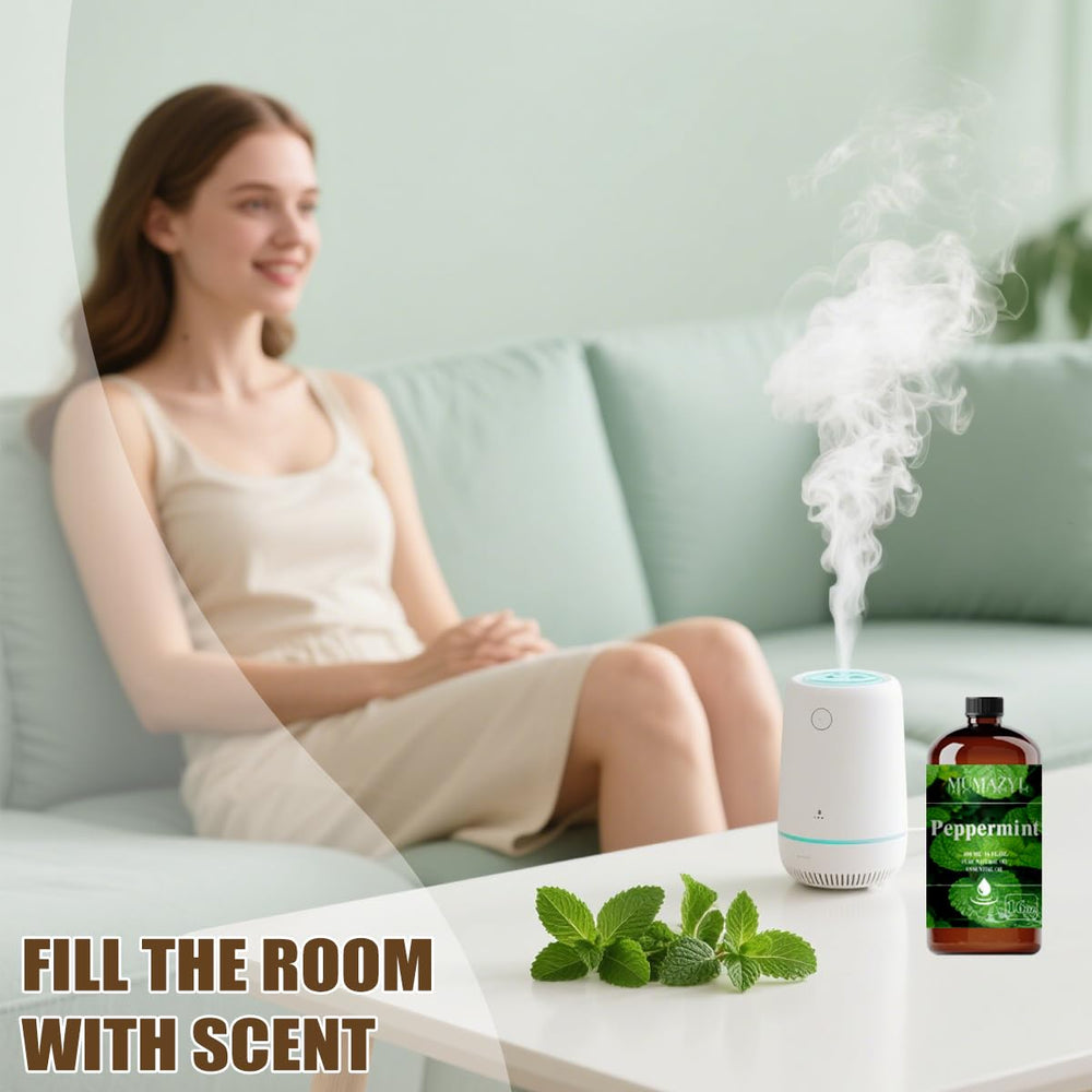 MUMAZYL peppermint oil ideal for diffuser use at home