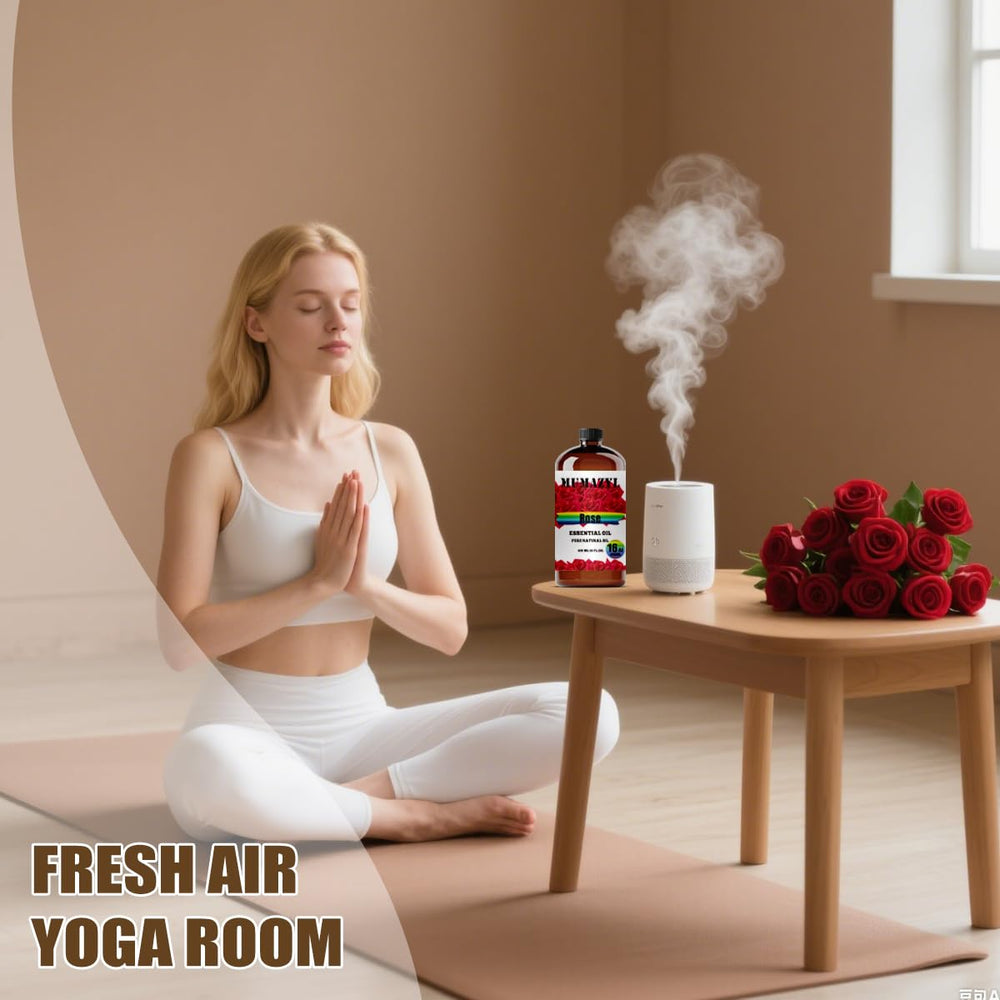 MUMAZYL rose oil aroma enhances home fragrance and crafts.