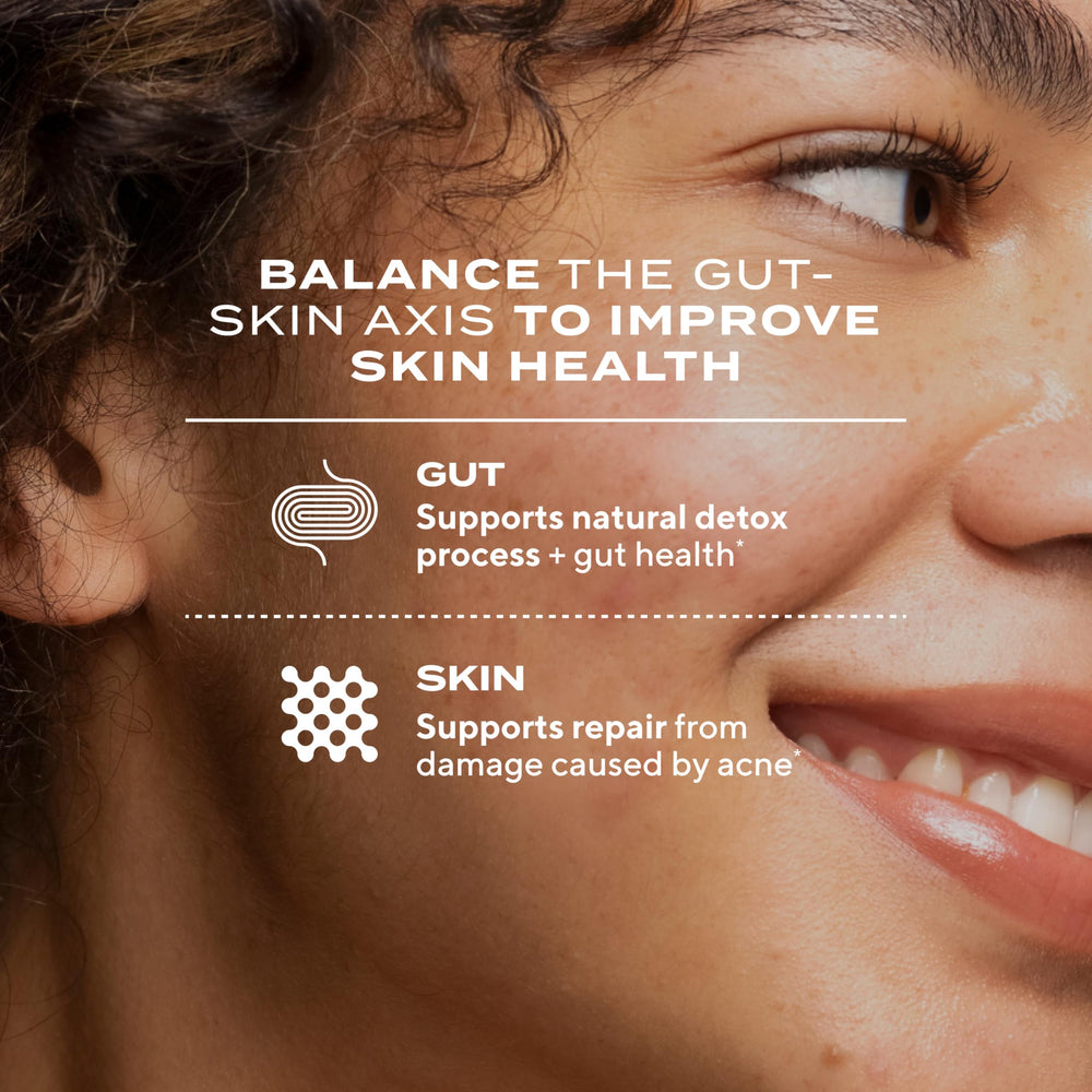 Murad Pure Skin Acne Supplements digestive health focus supports gut-skin balance