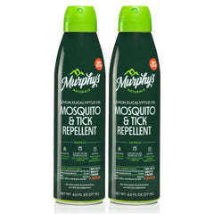 Murphy's Naturals mosquito and tick spray front bottle showing long-lasting outdoor protection