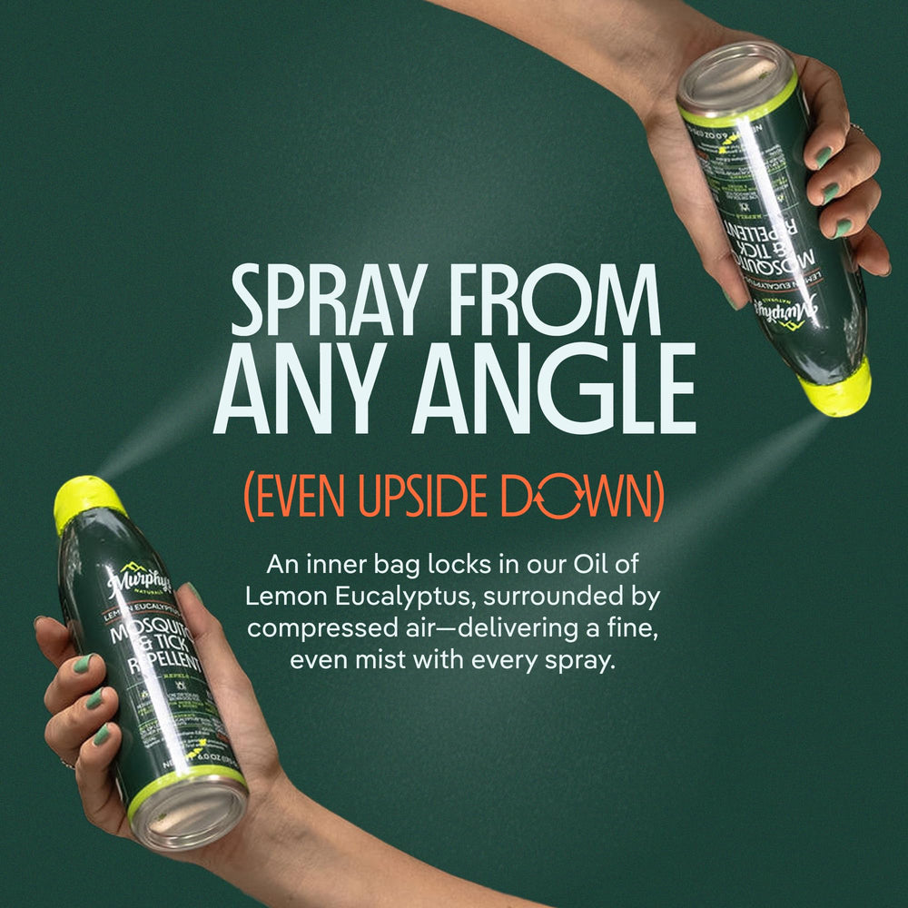 Murphy's Naturals two-pack display illustrating convenient, portable outdoor repellent option