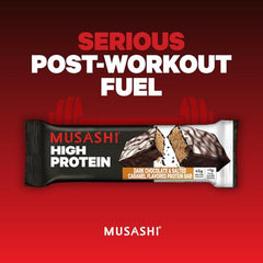 MUSASHI bar satisfaction guarantee badge.