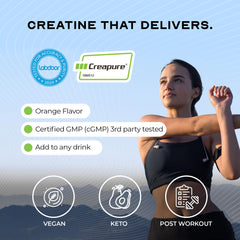 Muscle Feast Creapure powder dissolves smoothly in water.