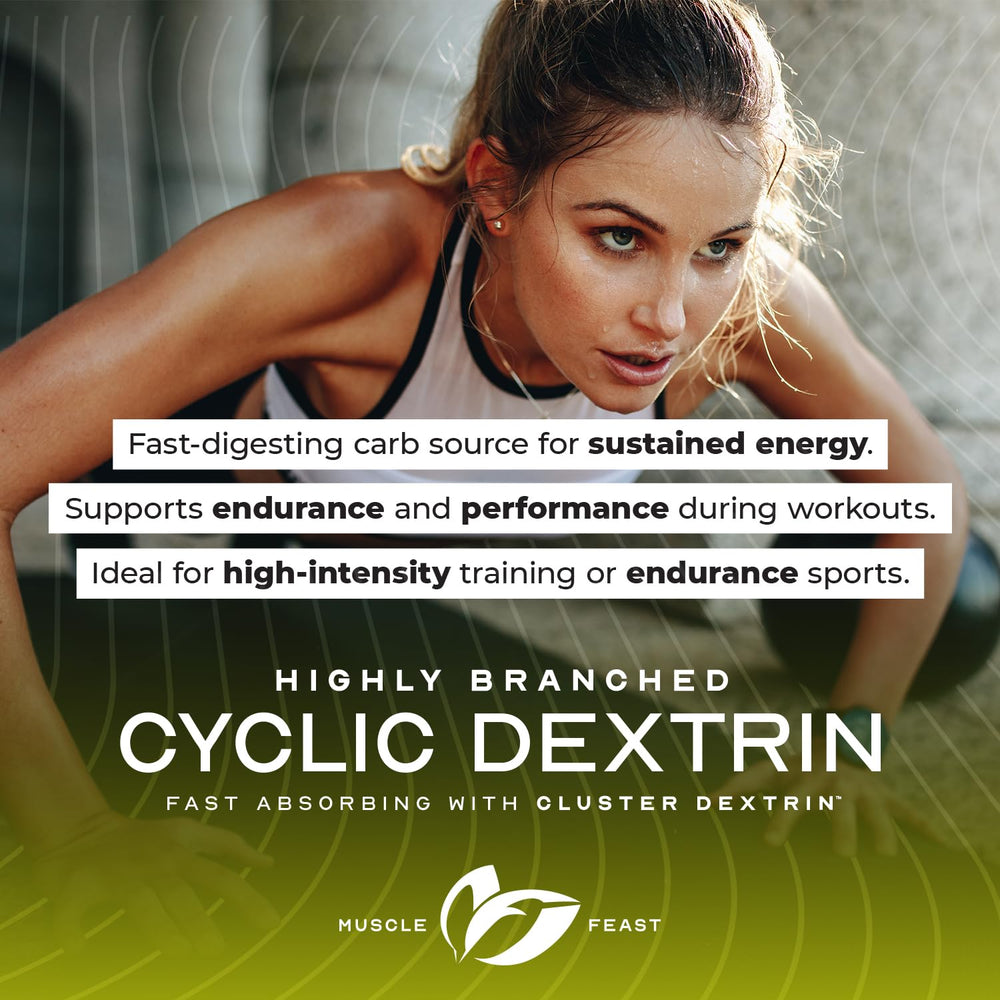 Muscle Feast HBCD powder intra-workout use supports endurance during sessions.