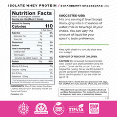 Muscle Feast Whey Isolate scoop ready to mix for a smooth shake.