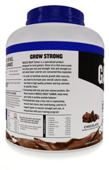 Muscle Milk Gainer chocolate pancakes boosted with protein.