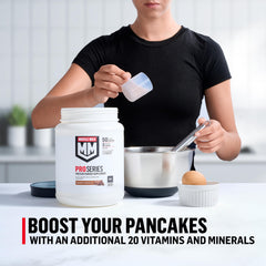 Shaker bottle ready for easy on-the-go nutrition with Muscle Milk Pro Series.