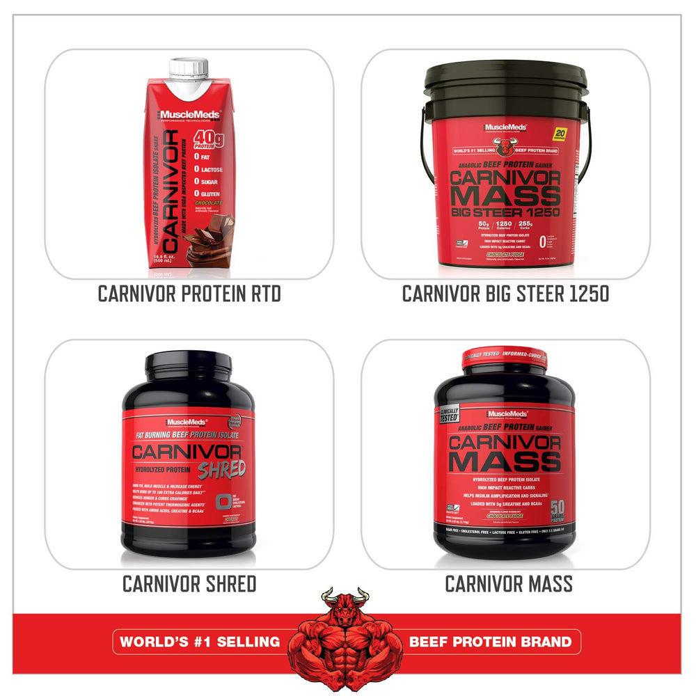 Halal certified Carnivor beef protein isolate product packaging and certification seal