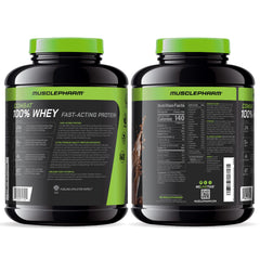 MusclePharm Combat whey chocolate milk recipe idea suggesting post-workout routine