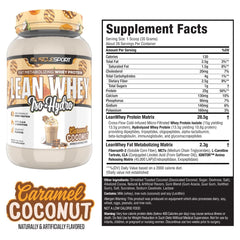 MuscleSport Lean Whey Revolution bottle highlights a low-calorie protein option for active days.