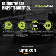 Musclesport Lean Whey Revolution shake glass ready after training.