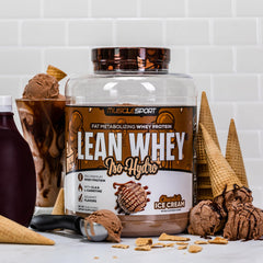 Shaker cup ready for post-workout protein shake with Musclesport Lean Whey Revolution.