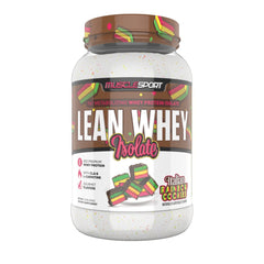 Musclesport Lean Whey Revolution tub, ideal for post-workout protein.