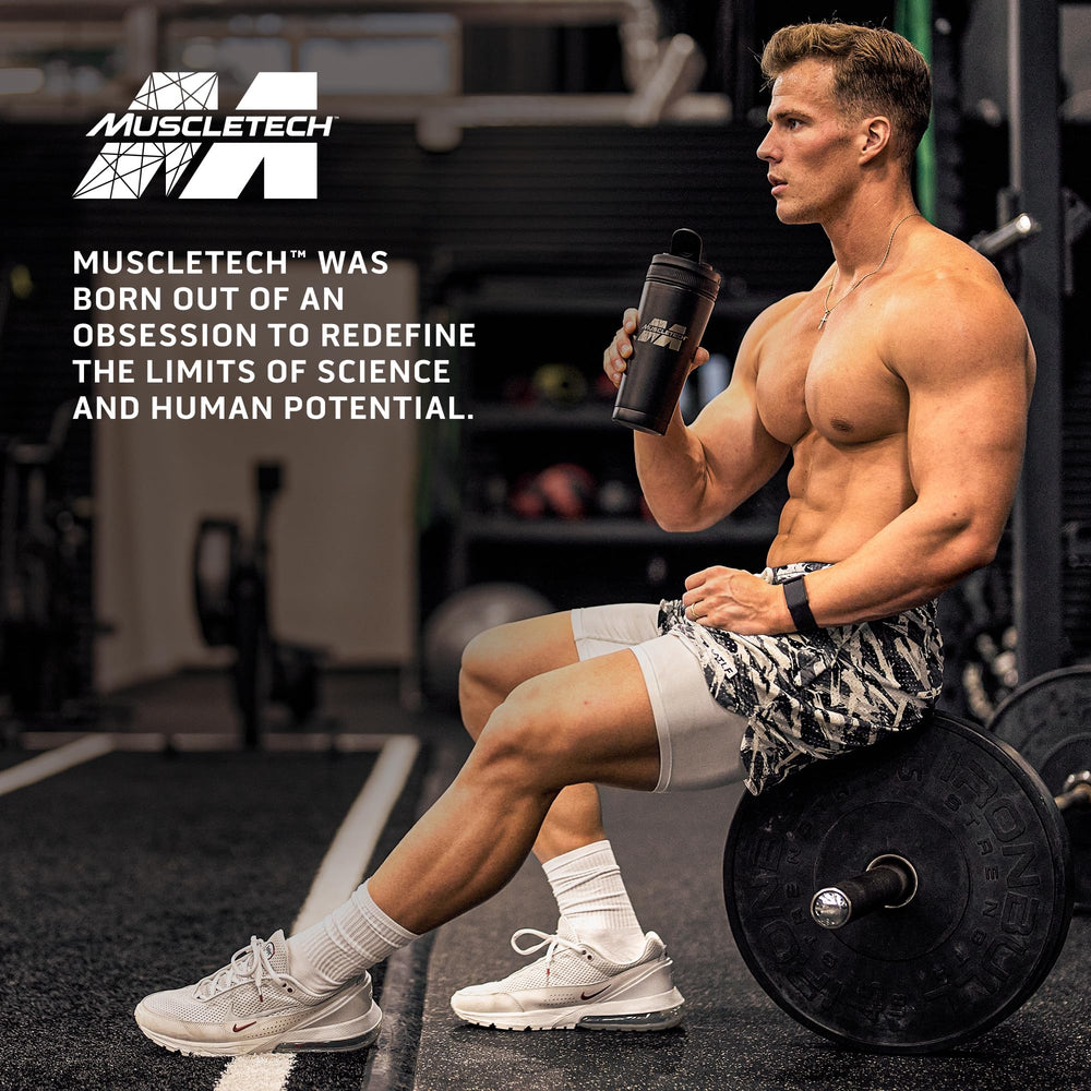 Athlete using AlphaTest after a workout for energy support.