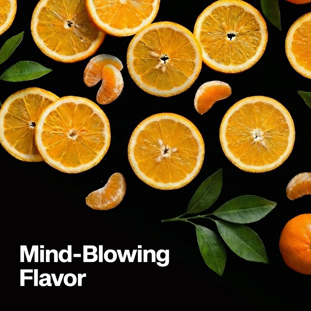 MuscleTech Clear Whey Orange Dreamsicle dissolving in water reveals a crisp, refreshing beverage.