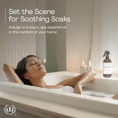 Muse Apothecary eucalyptus shower mist for shower, bath, or sauna space.