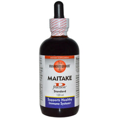 Mushroom Wisdom Grifron Maitake D Fraction bottle for daily immune support.