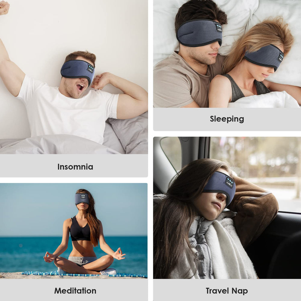 MUSICOZY HD stereo sound supports immersive listening while resting.