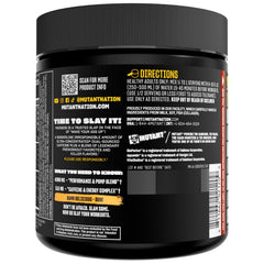 Mutant Madness supplement stack idea promotes flexible use with BCAA or amino blends.