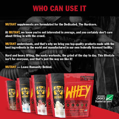 Mutant Whey digestive enzymes close-up, designed to aid absorption.