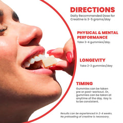 MX Wellness creatine bottle label emphasizes sugar-free gummies and GMP-backed production.