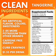 Scoop of My Adventure to Fit Tangerine Electrolytes powder beside container