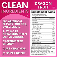 My Adventure to Fit Zero Sugar Dragon Fruit Electrolytes Stick single-serve pack ideal for gym sessions.