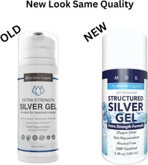 My Doctor Suggests Colloidal Silver Gel application area demonstrating targeted use