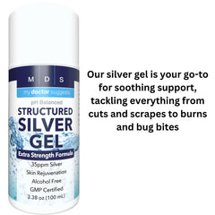 My Doctor Suggests Colloidal Silver Gel pet use near calming paws and fur