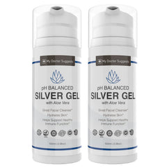 My Doctor Suggests Silver Colloidal Gel aloe leaf close-up for soothing moisture.