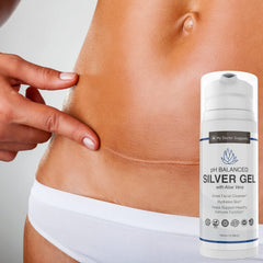 My Doctor Suggests Silver Colloidal Gel made in USA seal on label.