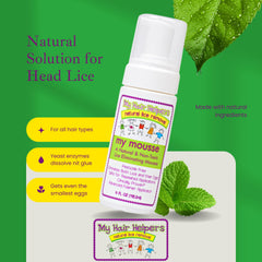 Lice Eliminator Comb compatibility with My Hair Helpers mousse