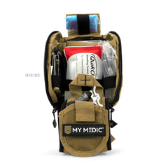 My Medic TFAK compact design fits backpacks and vehicles