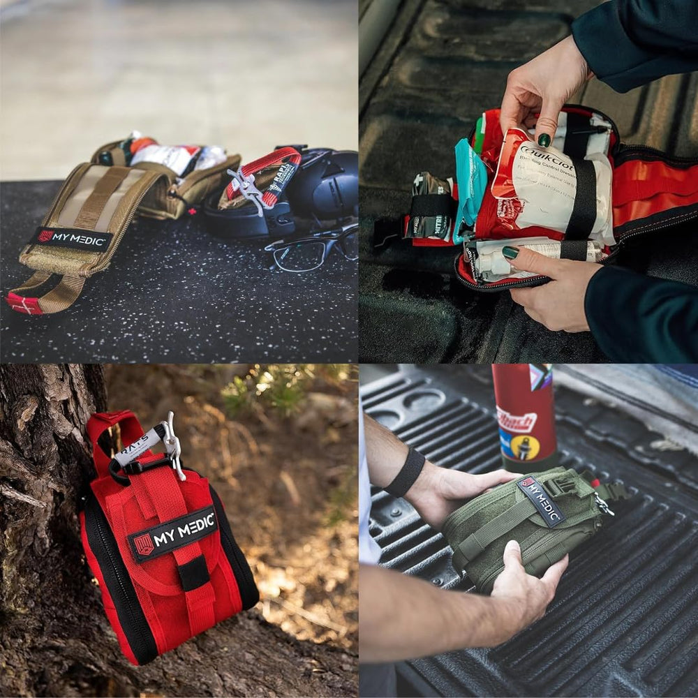 My Medic TFAK MOLLE-compatible attachment straps secure gear