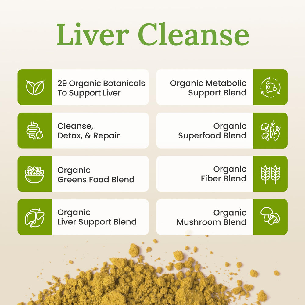 Myers Detox Daily Greens powder jar highlights vegan, gluten-free ingredients.