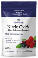 MyFitStrip packaging on a store shelf for easy daily use.