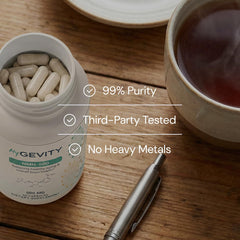 MyGevity NMN COA document sample suggests third-party testing