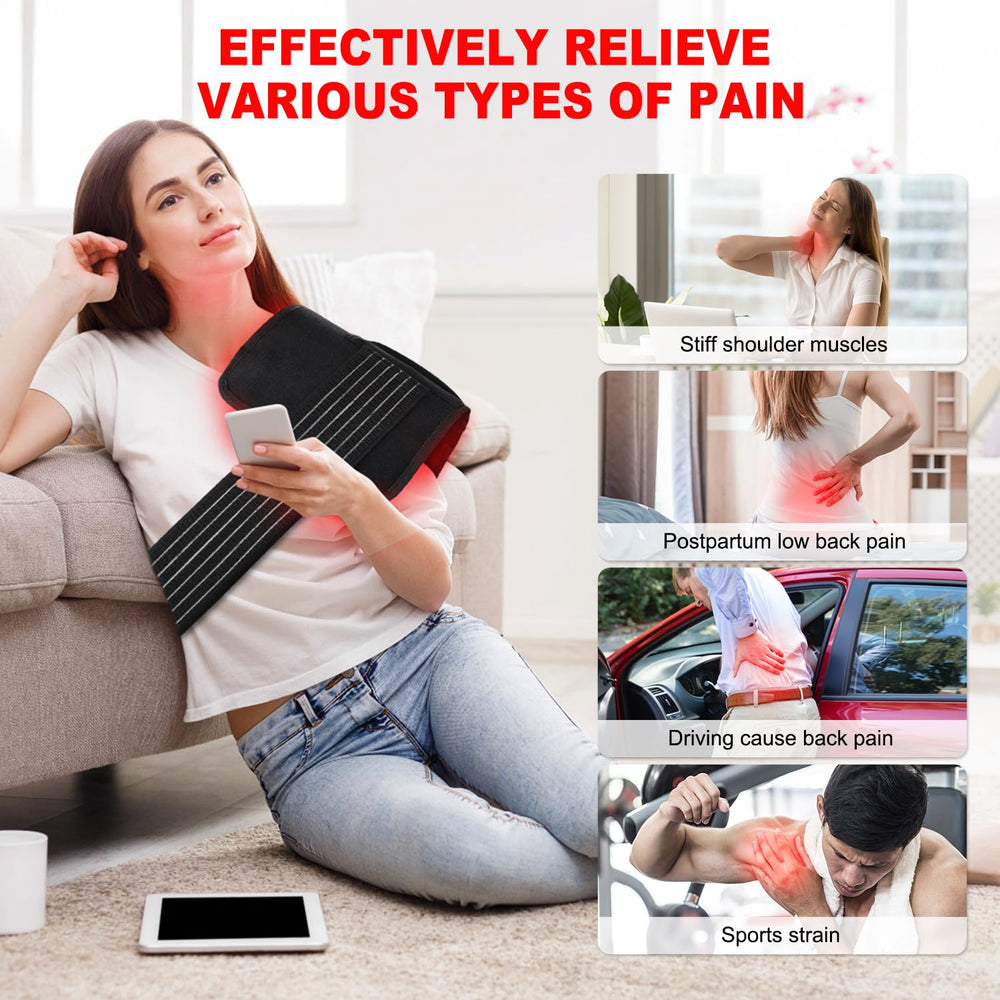 Myipyi therapy pad shows sunglasses and controller, ready for home use