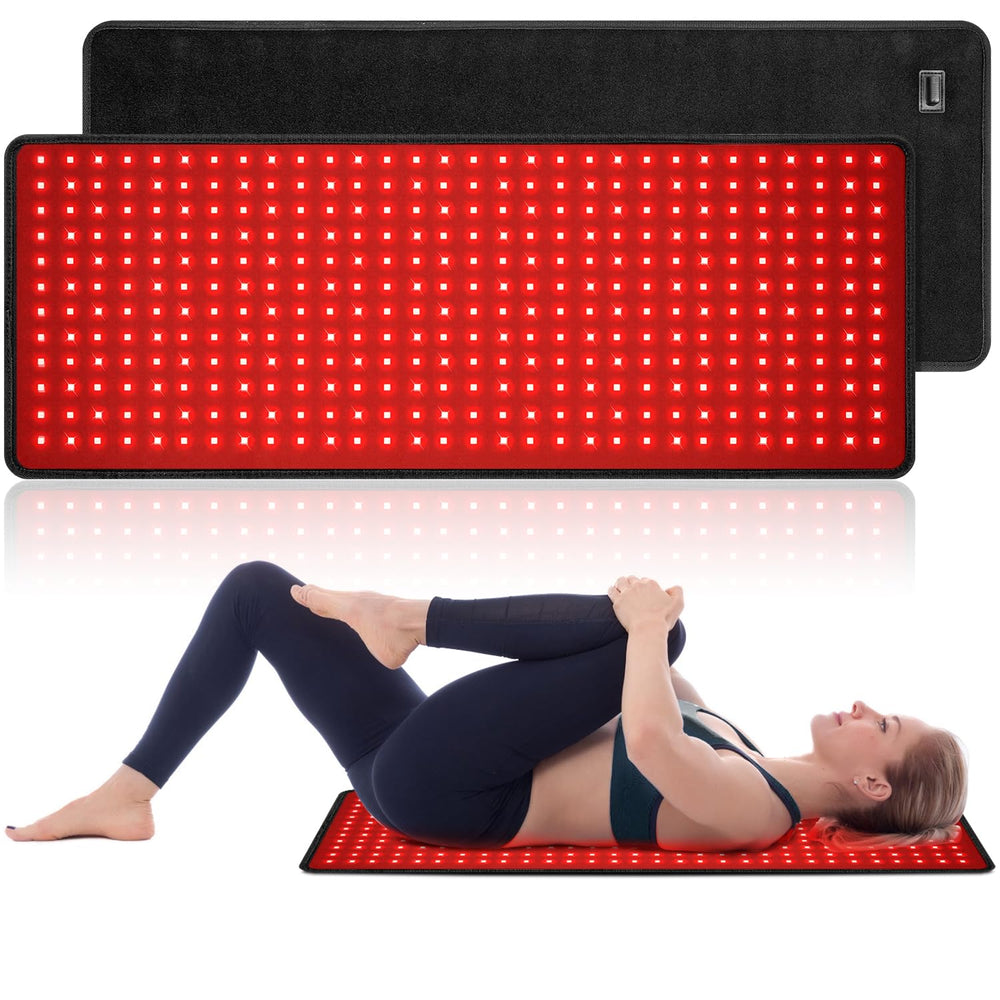 Myipyi red light therapy belt front view for full back coverage and comfort.