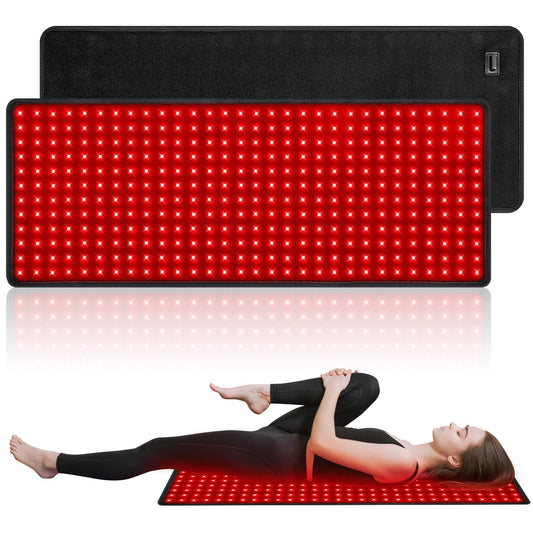 Myipyi red light therapy belt front view for full wrap and back relief potential.