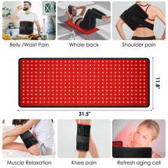 Myipyi belt in pulsed mode illustrating dynamic light delivery options.