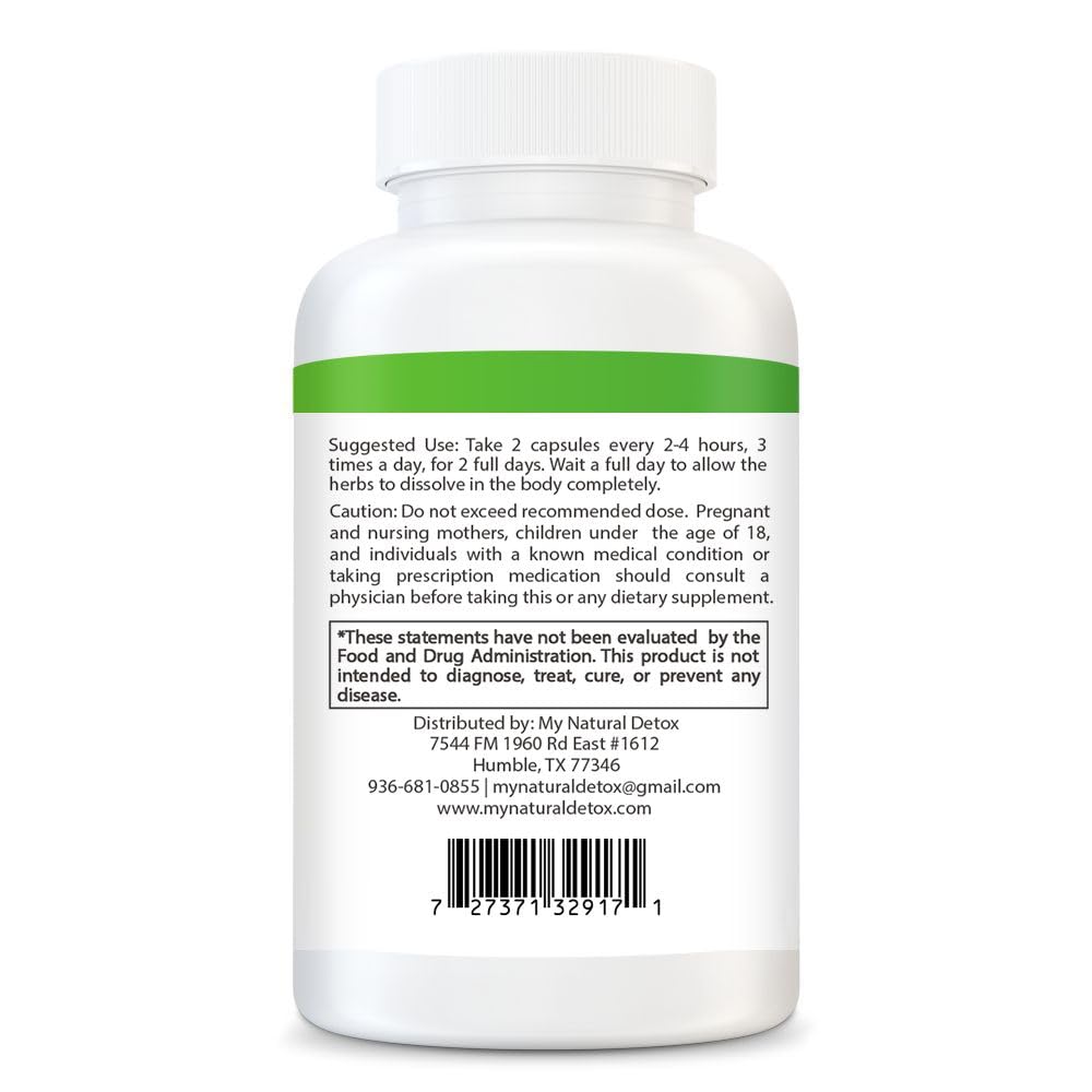 MyNaturalDetox Clean Slate Pro capsules for convenient daily digestion support.