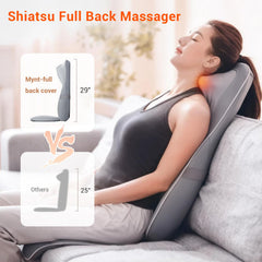 Demo Mode and remote control simplify setup and use for Mynt massager.