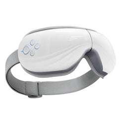 Mynt eye massager with heat and cooling for soothing relaxation after work.