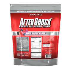 Close-up of Aftershock texture and light foam for smooth shakes.